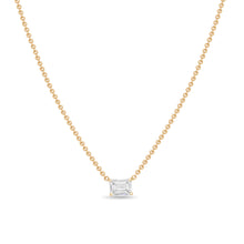 Load image into Gallery viewer, Emerald Cut Diamond Necklace

