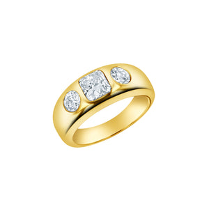 Custom 3 Stone Ring